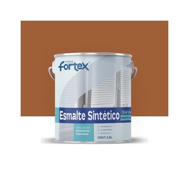 Esmalte Sintético Fortmax Marrom Conhaque 3,6L - Fortex