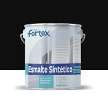 Esmalte Sintético Fortmax Preto Fosco 3,6L - Fortex