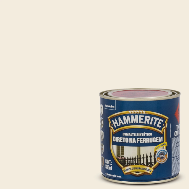 Esmalte Sintético Hammerite Branco 800ml - CORAL Esmalte Sintético Hammerite Branco 800ml - CORAL