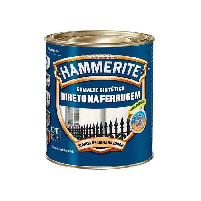 Esmalte Sintético Hammerite Prata 800ml - CORAL Esmalte Sintético Hammerite Prata 800ml - CORAL