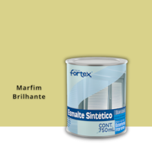 Esmalte Sintético Marfim Brilhante 750ML - FORTEX Esmalte Sintético Marfim Brilhante 750ML - FORTEX