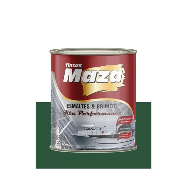 Esmalte Sintético Martelado Verde Brasil 900ml - MAZA Esmalte Sintético Martelado Verde Brasil 900ml - MAZA