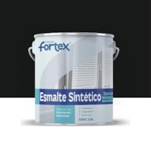 Esmalte Sintético Preto BR 3,6L - Fortex