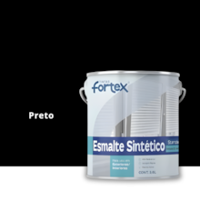 Esmalte Sintético Preto BR 3,6L - Fortex Esmalte Sintético Preto BR 3,6L - Fortex