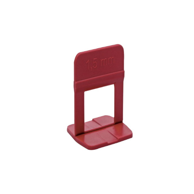 Espaçador de Piso 1,5mm 100 Peças Vermelho - CORTAG Espaçador de Piso 1,5mm 100 Peças Vermelho - CORTAG