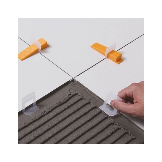 Espaçador para Nivelamento 1,0mm Pacote com 50 Peças - Cortag  Espaçador para Nivelamento 1,0mm Pacote com 50 Peças - Cortag