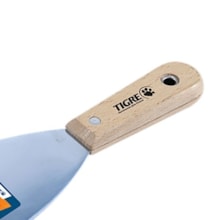 Espátula de Aço Inox 2153/3" - Tigre  Espátula de Aço Inox 2153/3" - Tigre