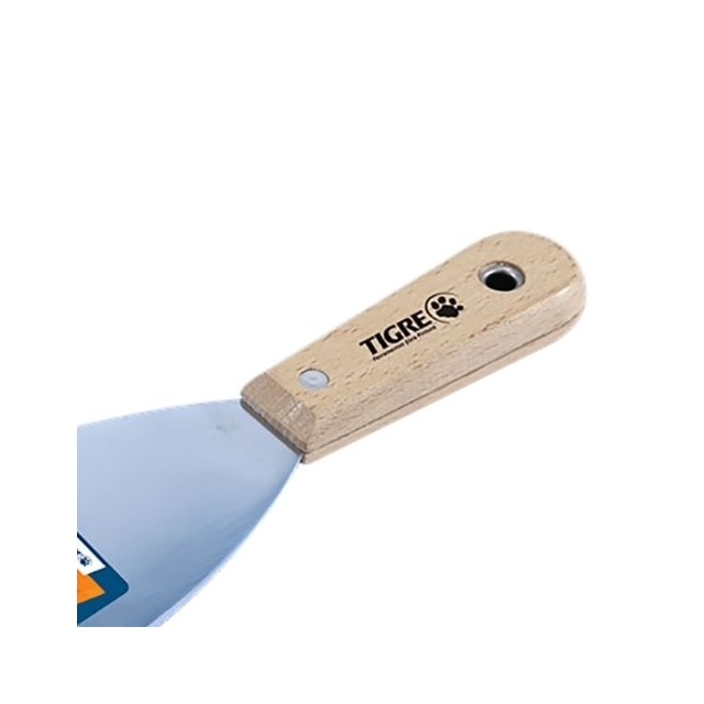 Espátula de Aço Inox 2153/4" - Tigre  Espátula de Aço Inox 2153/4" - Tigre