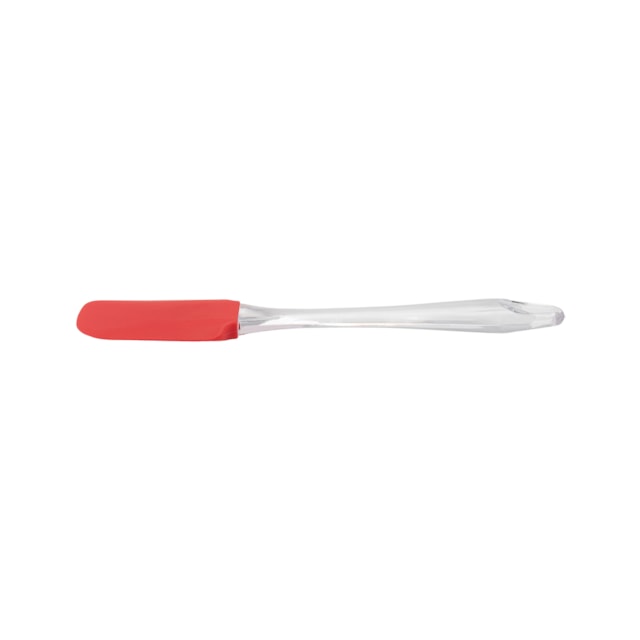 Espátula De Silicone Com Cabo Acrílico Vermelho Mimo Style