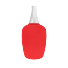 Espátula De Silicone e Acrílico Vermelho Mimo Style