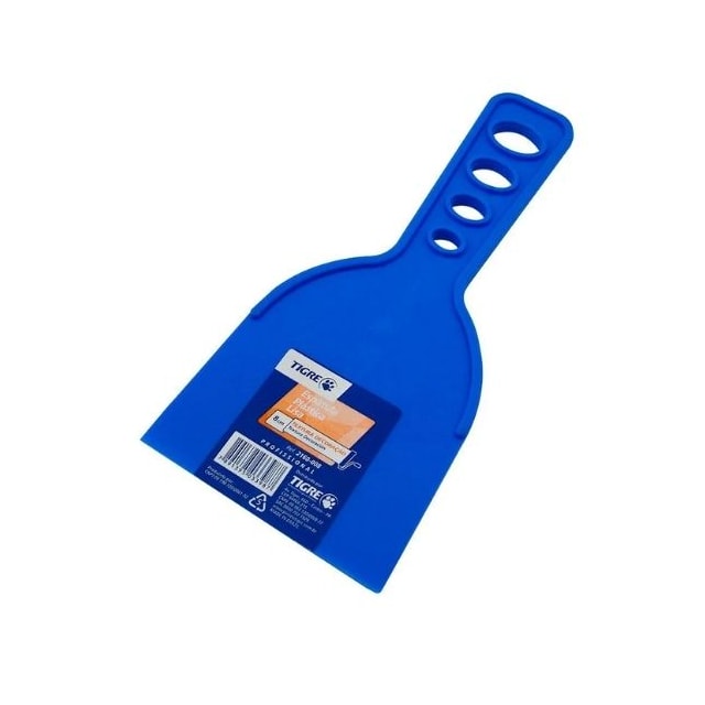 Espátula Plástica Lisa 2160/8" - Tigre  Espátula Plástica Lisa 2160/8" - Tigre
