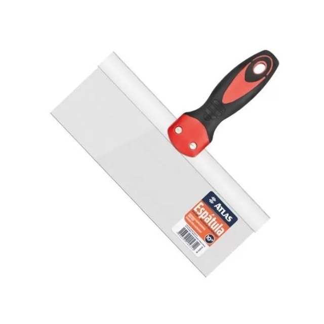 Espátula Retangular Drywall Inox 10 Pol. - ATLAS Espátula Retangular Drywall Inox 10 Pol. - ATLAS