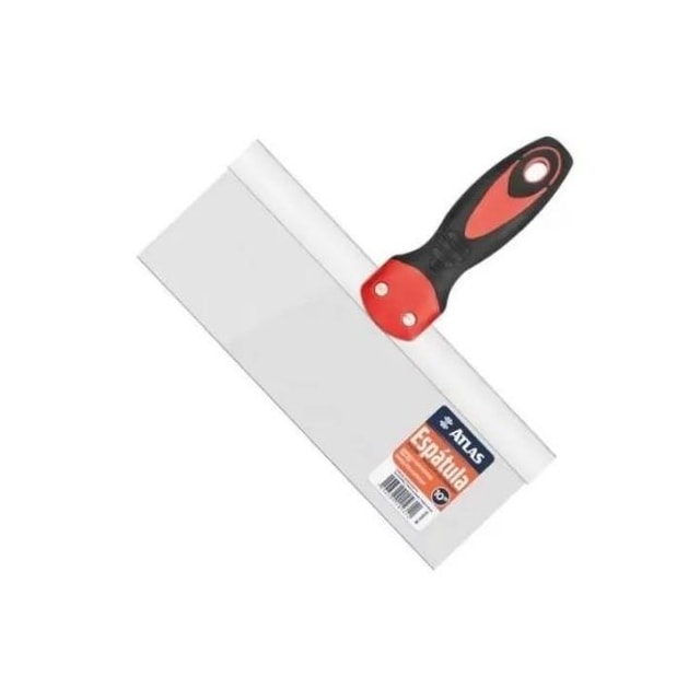 Espátula Retangular Drywall Inox 10 Pol. - ATLAS Espátula Retangular Drywall Inox 10 Pol. - ATLAS