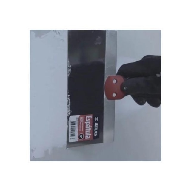 Espátula Retangular Drywall Inox 10 Pol. - ATLAS Espátula Retangular Drywall Inox 10 Pol. - ATLAS