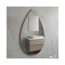 Espelho Gota Simples 53x42cm - DL VIDROS