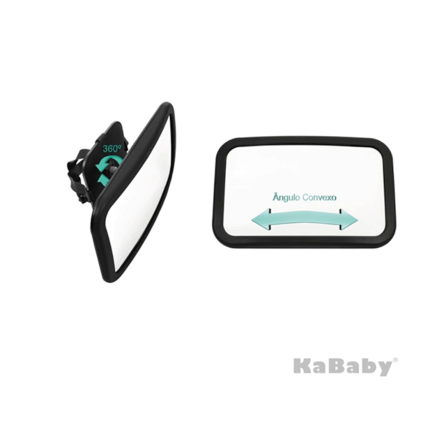 Espelho para Banco Traseiro KaBaby Rosa Espelho para Banco Traseiro KaBaby Rosa