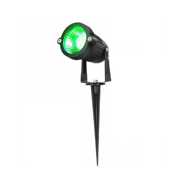 Espeto LED Integrado 7W Verde - YOE