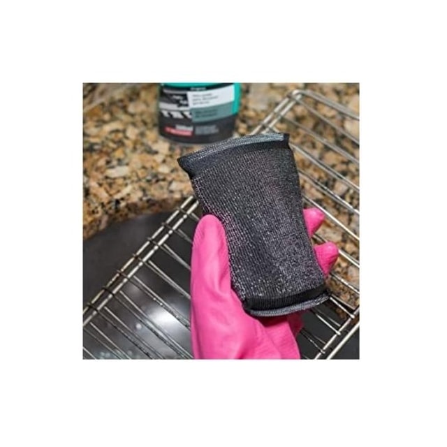 Esponja Abrasiva Limpeza Pesada, Revestida Inox - BETTANIN Esponja Abrasiva Limpeza Pesada, Revestida Inox - BETTANIN