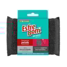 Esponja Abrasiva Limpeza Pesada, Revestida Inox - BETTANIN Esponja Abrasiva Limpeza Pesada, Revestida Inox - BETTANIN