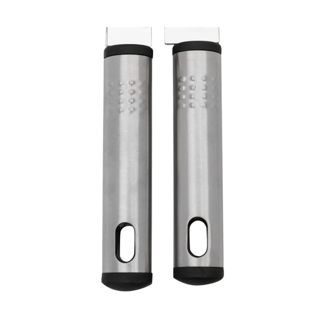 Espremedor de Alho em Aço Inoxidável Prata Mimo Style Espremedor de Alho em Aço Inoxidável Prata Mimo Style