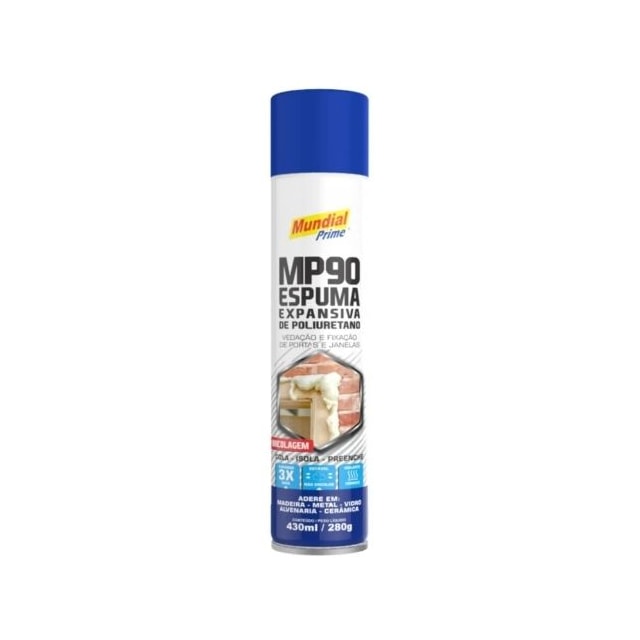 Espuma Expansiva 430ml / 280g - MUNDIAL