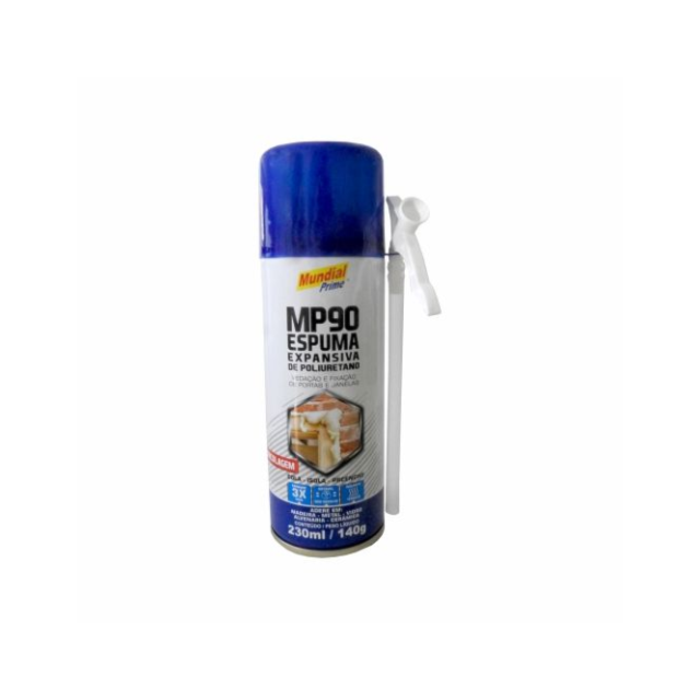 Espuma Expansiva Spray 230ML / 140g - MUNDIAL