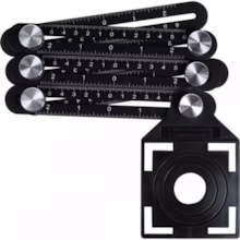 Esquadro Articulado 6 Seções 12CM - WORKER Esquadro Articulado 6 Seções 12CM - WORKER