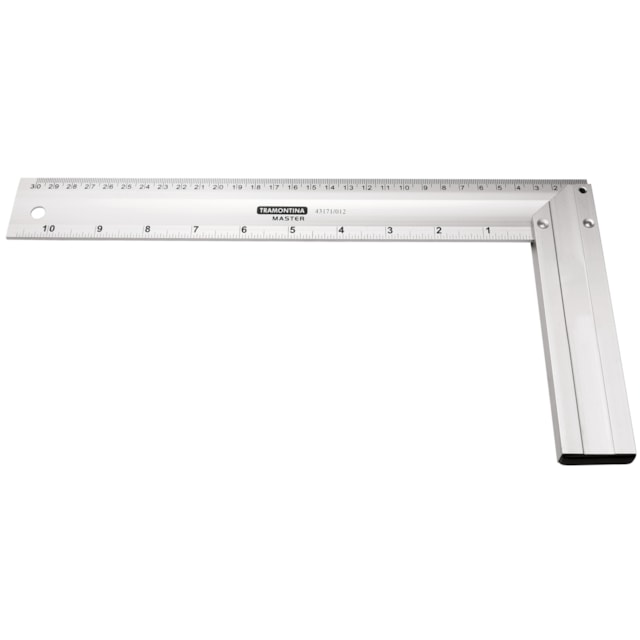 Esquadro em Alumínio 10 - TRAMONTINA Esquadro em Alumínio 10 - TRAMONTINA