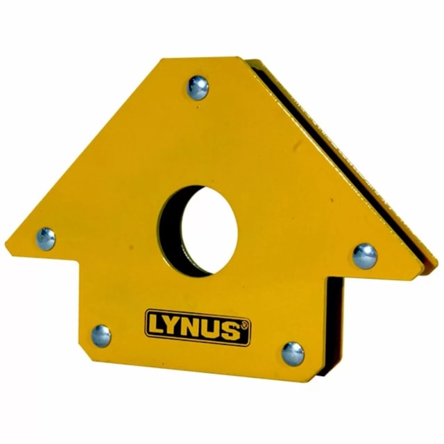 Esquadro Magnético 35Kg para Soldador - Lynus  Esquadro Magnético 35Kg para Soldador - Lynus