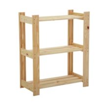 Estante de Madeira Tramontina Modulare 3 Prateleiras 62,2x30,2 cm Estante de Madeira Tramontina Modulare 3 Prateleiras 62,2x30,2 cm