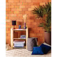 Estante de Madeira Tramontina Modulare 3 Prateleiras 62,2x30,2 cm Estante de Madeira Tramontina Modulare 3 Prateleiras 62,2x30,2 cm