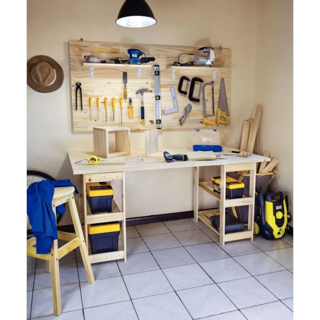 Estante de Madeira Tramontina Modulare 3 Prateleiras 62,2x30,2 cm Estante de Madeira Tramontina Modulare 3 Prateleiras 62,2x30,2 cm