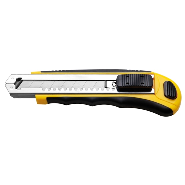 Estilete Lâmina 6 Pol. Preto e Amarelo - TRAMONTINA Estilete Lâmina 6 Pol. Preto e Amarelo - TRAMONTINA