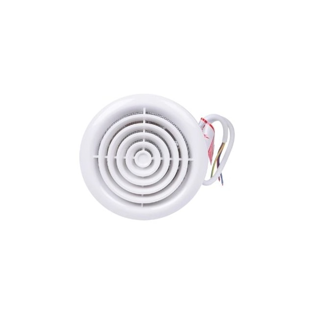 Exaustor Branco Redondo para Banheiro 100mm 220V - LIEGE Exaustor Branco Redondo para Banheiro 100mm 220V - LIEGE