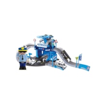 Express Wheels Garagem 42 peças Multikids - BR1238 Policia Express Wheels Garagem 42 peças Multikids - BR1238 Policia