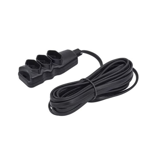 Extensão Elétrica 5m Preta - Liege Extensão Elétrica 5m Preta - Liege