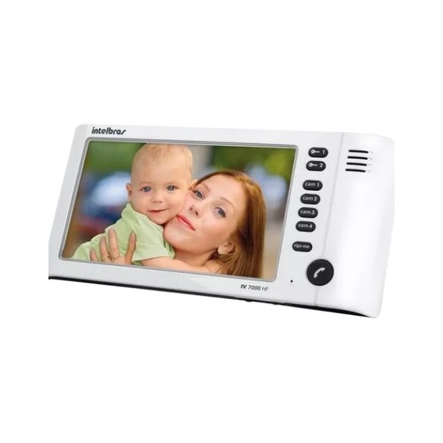 Extensão Interna de Vídeo Porteiro LCD 7" - INTELBRAS Extensão Interna de Vídeo Porteiro LCD 7" - INTELBRAS