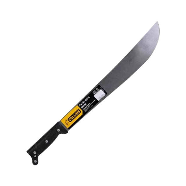 Facão para Mato 18" com Cabo de Polipropileno - Collins Facão para Mato 18" com Cabo de Polipropileno - Collins