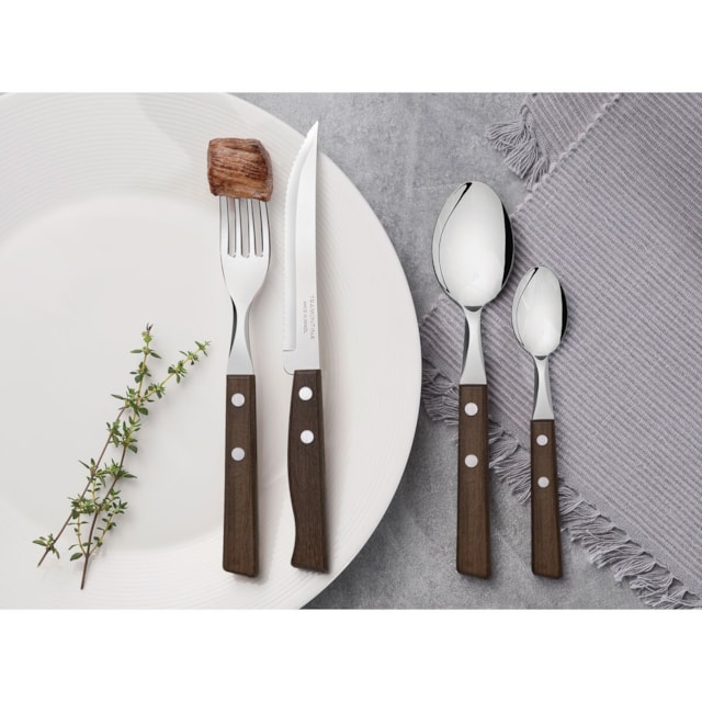 Faqueiro Tramontina Tradicional 24 Peças Faqueiro Tramontina Tradicional 24 Peças