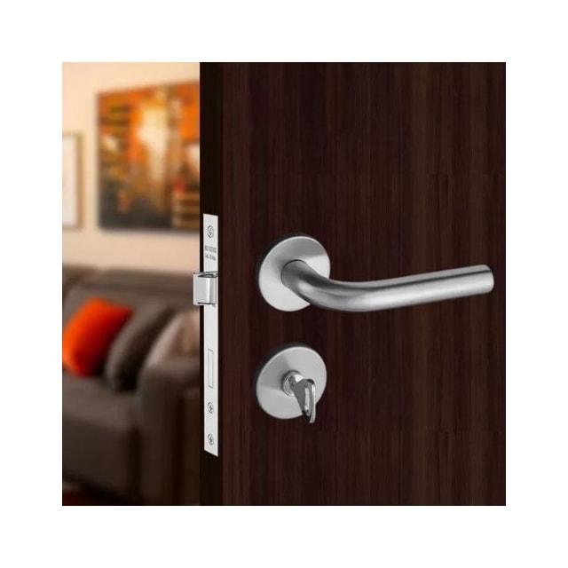 Fechadura Banheiro RR1 Concept 470 IXE Inox Escovado - Pado Fechadura Banheiro RR1 Concept 470 IXE Inox Escovado - Pado