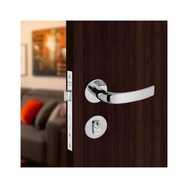 Fechadura de Aço Externa Zamac Copa 962 com Roseta Cromada - PADO Fechadura de Aço Externa Zamac Copa 962 com Roseta Cromada - PADO