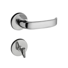 Fechadura de Embutir para Banheiro Zamac Concept RQ1 Cromada 413B - Pado Fechadura de Embutir para Banheiro Zamac Concept RQ1 Cromada 413B - Pado