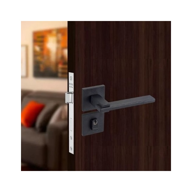 Fechadura Externa Nina Zamac 221 Preto Texturizado - Pado Fechadura Externa Nina Zamac 221 Preto Texturizado - Pado