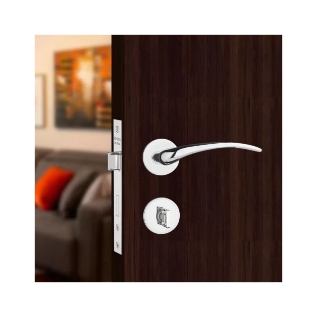 Fechadura para Banheiro Zamac Classic 691-80B Cromada - Pado  Fechadura para Banheiro Zamac Classic 691-80B Cromada - Pado