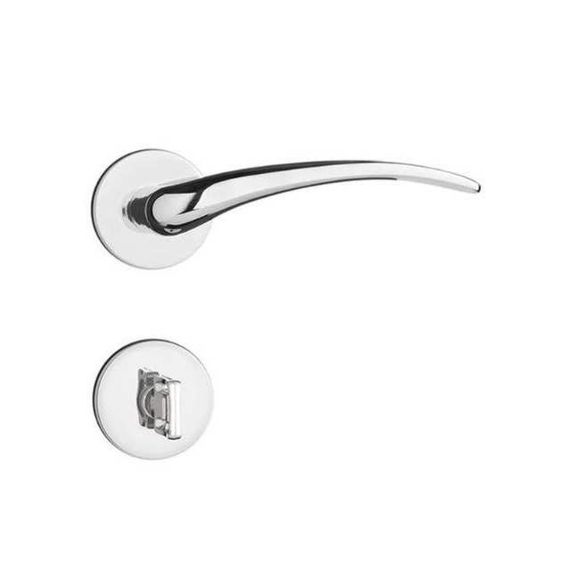 Fechadura para Banheiro Zamac Classic 691-80B Cromada - Pado  Fechadura para Banheiro Zamac Classic 691-80B Cromada - Pado