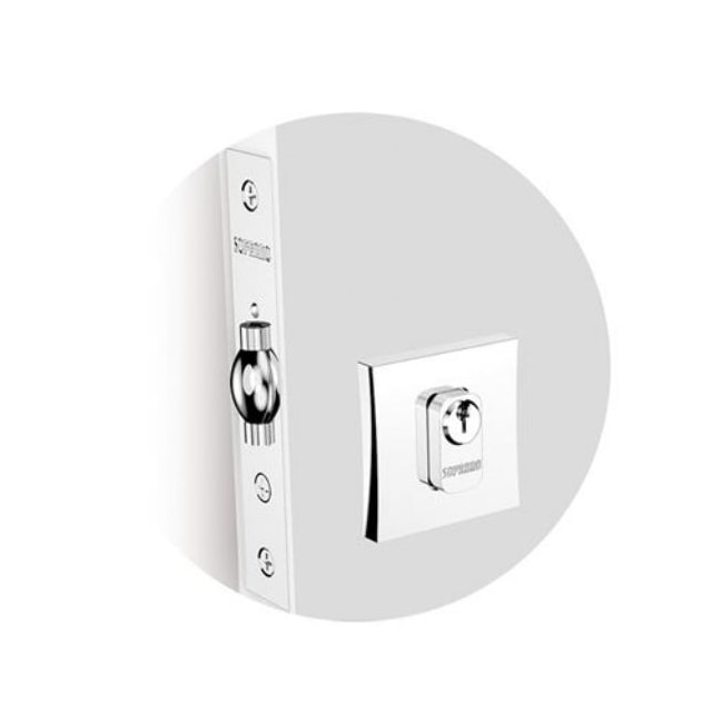 Fechadura Pivotante Externa 1400 Roseta IXP - Silvana Fechadura Pivotante Externa 1400 Roseta IXP - Silvana