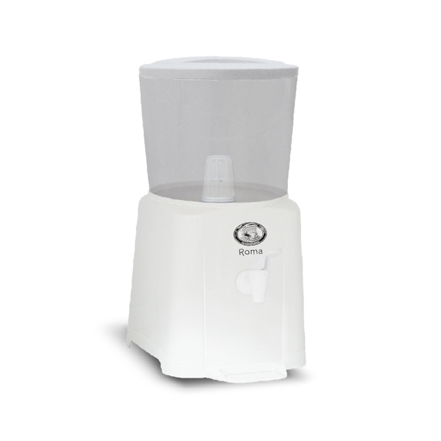 Filtro de agua roma c/ cuba de plast. Black 6,0 l Branco Filtro de agua roma c/ cuba de plast. Black 6,0 l Branco