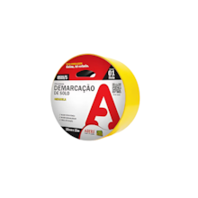 Fita Adesiva de Demarcação Amarela Solo 50mm x 15M - ADERE Fita Adesiva de Demarcação Amarela Solo 50mm x 15M - ADERE