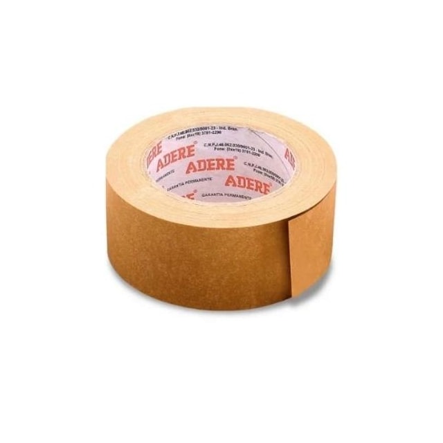 Fita Adesiva Kraft Gomada 38mm x 50M - ADERE Fita Adesiva Kraft Gomada 38mm x 50M - ADERE