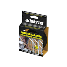 Fita Anti-Derrapante Preta 50mm x 5M - ADELBRAS